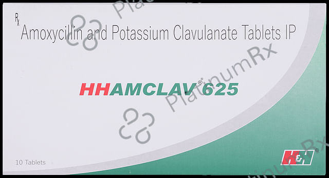 Hhamclav 500/125mg Tablet 10s
