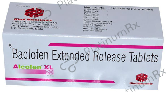 Alcofen XL 20mg Tablet 10s
