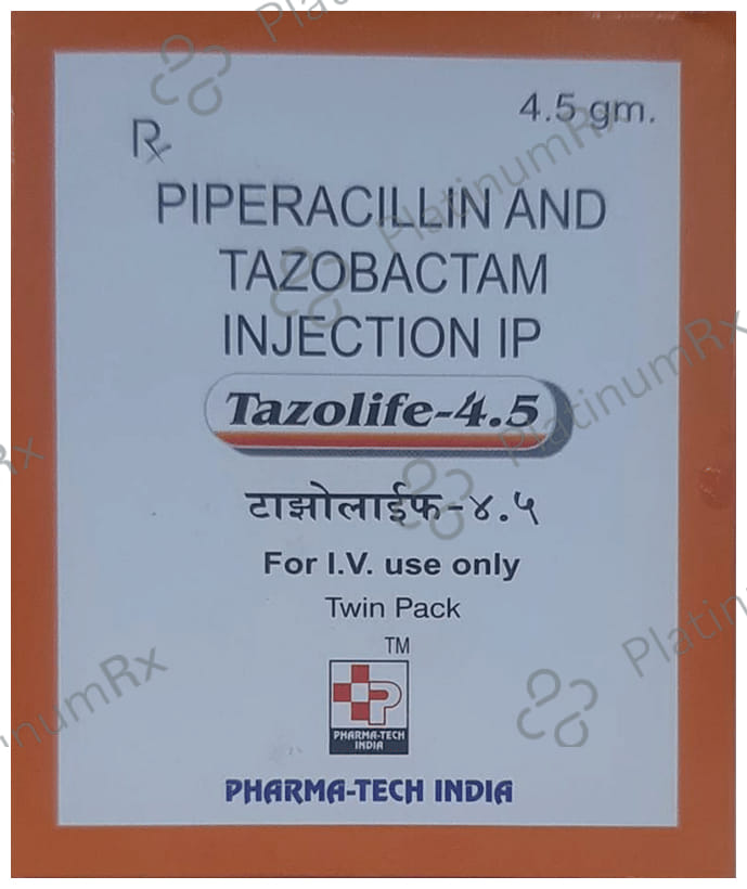 Tazolife 4000/500mg Injection 1s