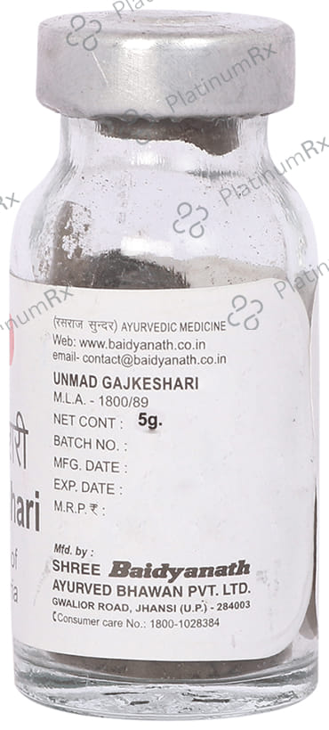 Baidyanath (Jhansi) Unmad Gajkeshari Powder