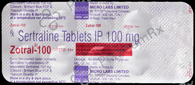 Zotral 100 Tablet
