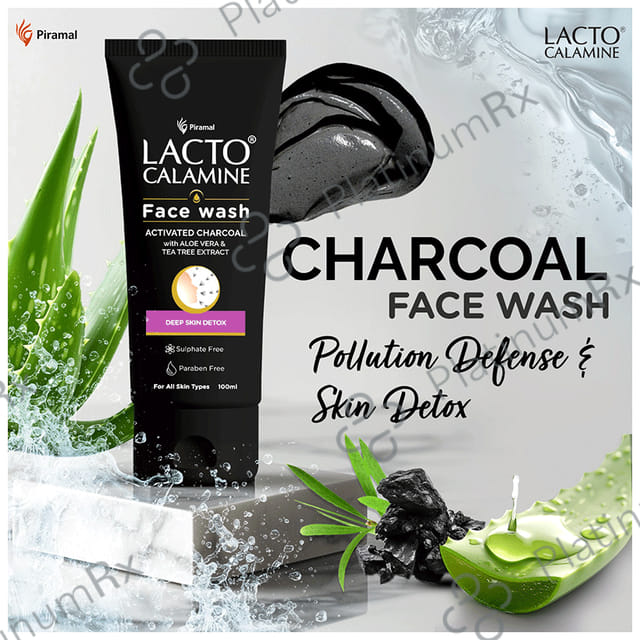 Lacto Calamine Activated Charcoal Face Wash