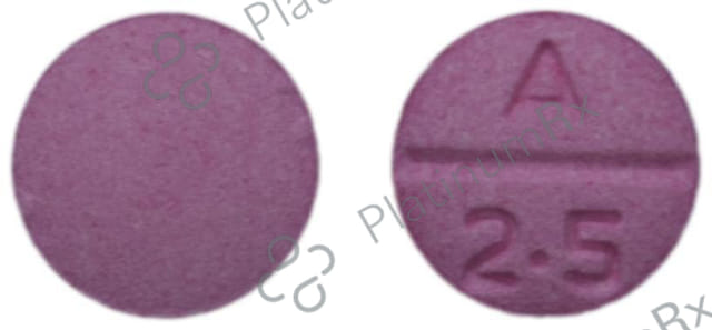 Amlovas 2.5mg Tablet 15s