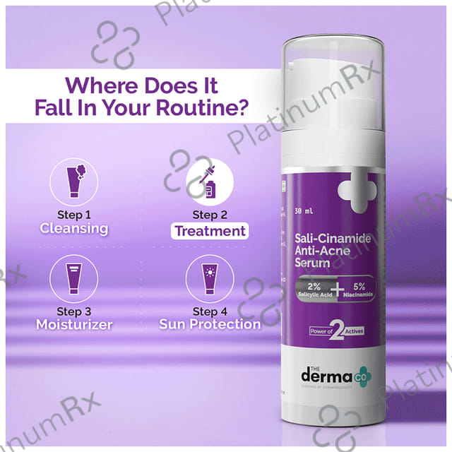 The Derma Co 2% Sali-Cinamide Anti-Acne Serum