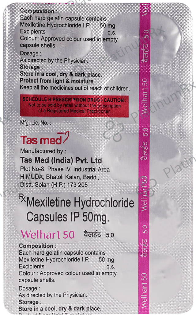 Welhart 50mg Capsule 10s