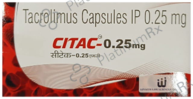 Citac 0.25mg Capsule 10s