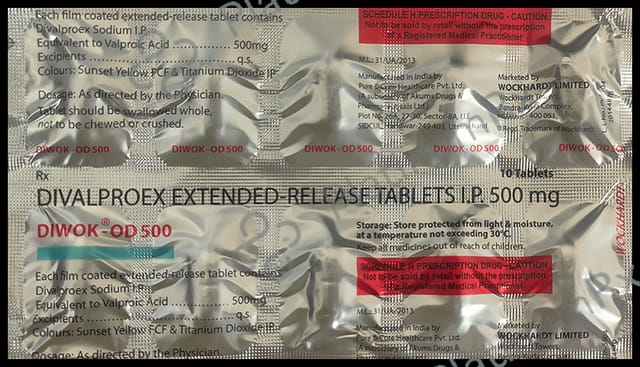 Diwok OD 500mg Tablet ER 10s