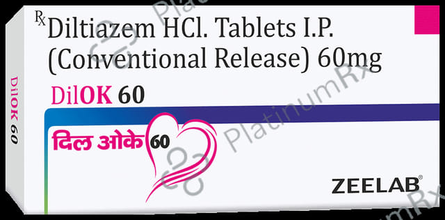 DilOK 60mg Tablet CR 10s