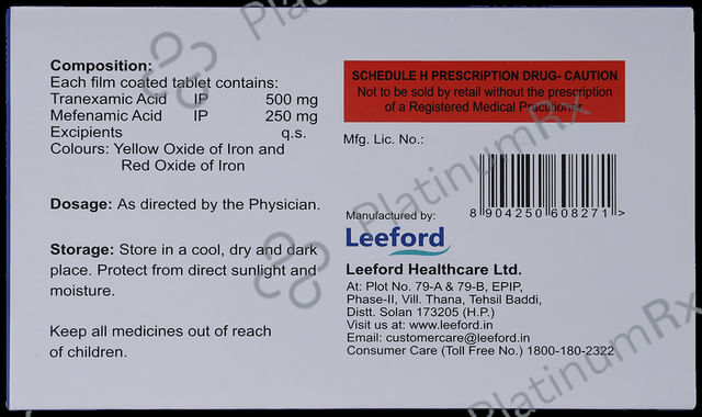 Redotrex MF 500mg/250mg Tablet