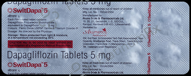 Switdapa 5mg Tablet