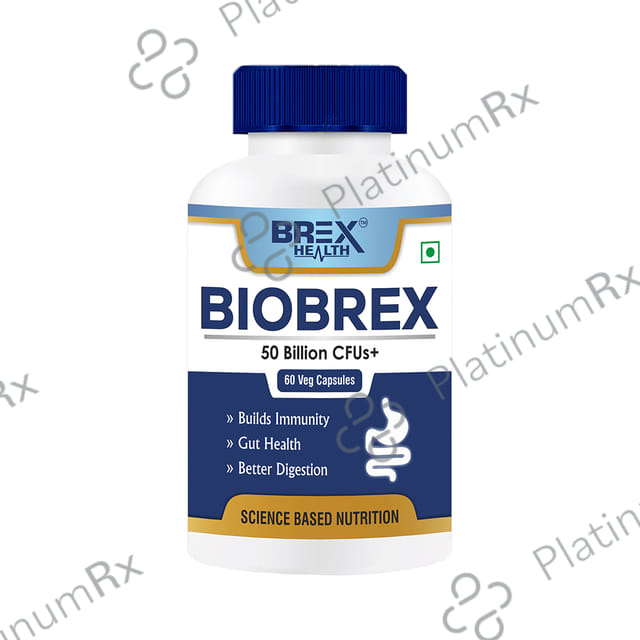 Brex Health Biobrex Veg Capsule 60s