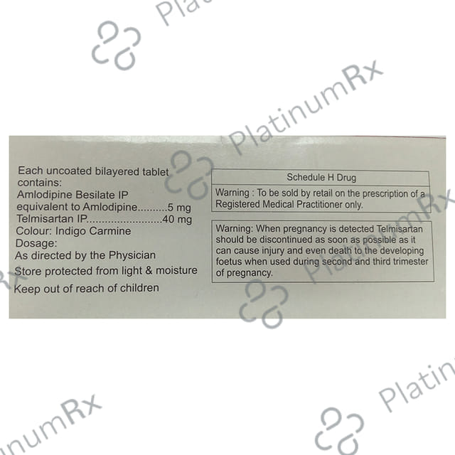 Calchek T 40/5mg Tablet 10s
