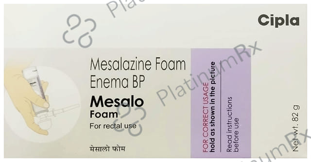 Mesalo Foam 1000mg Enema 82gm