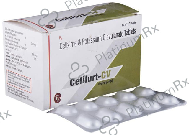 Cefifurt CV 200/125mg Tablet 10s