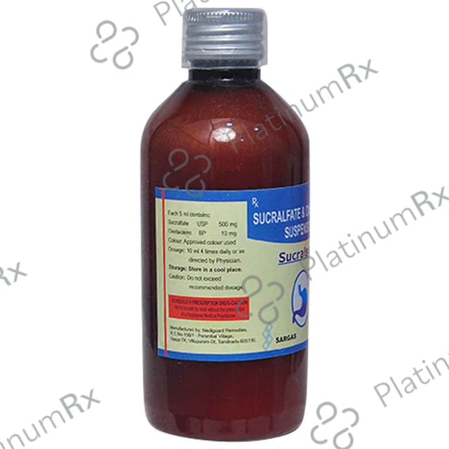Sucralset Plus Oral Suspension