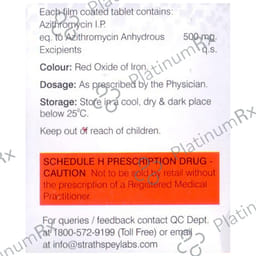Z Mycin Azithromycin 500 Mg