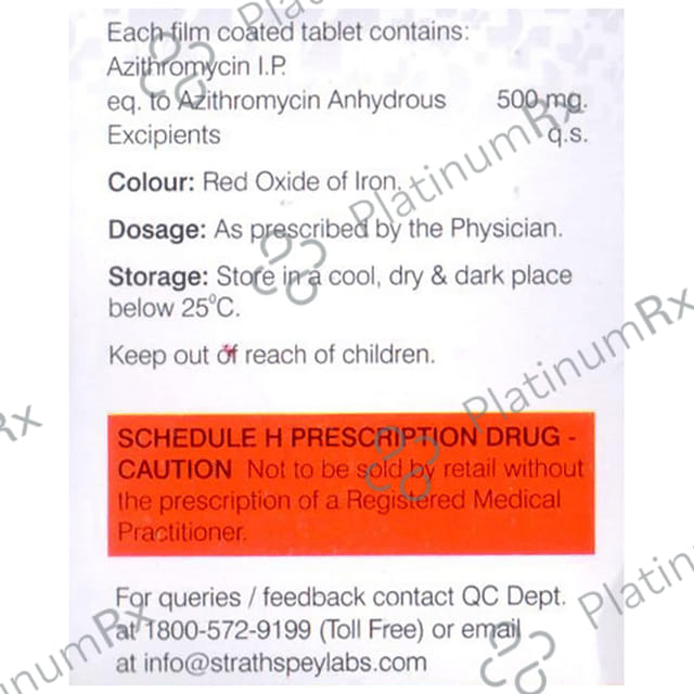 A Mycin 500mg Tablet 5s