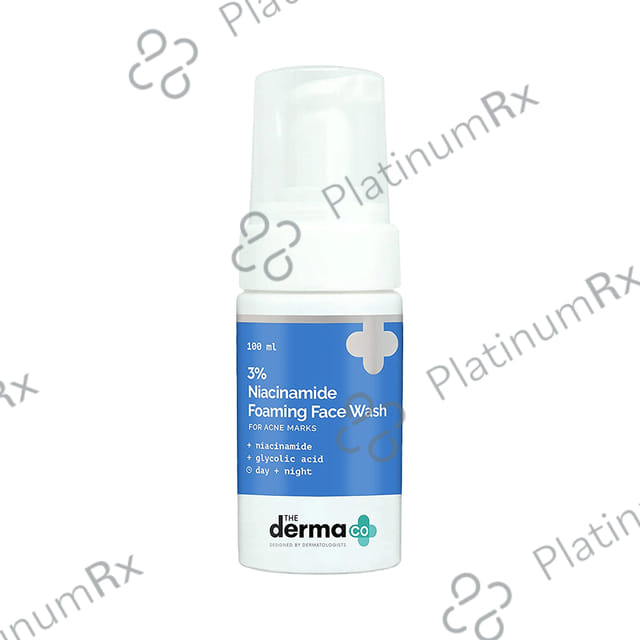 The Derma Co 3% Niacinamide Foaming Face Wash