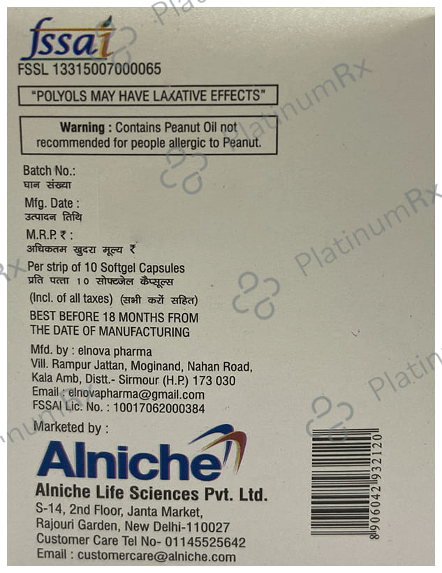 Qniche Soft Gelatin Capsule