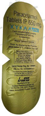 Xykaa Rapid 650mg Tablet 15s