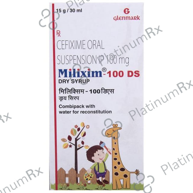 Milixim 100mg DS Dry Syrup 30ml