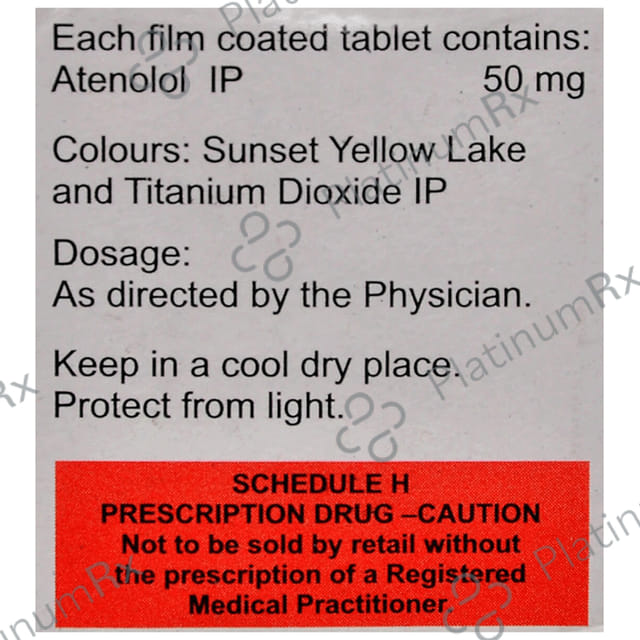 Tenomac 50mg Tablet 14s