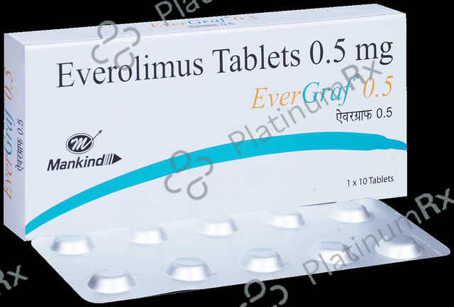 Evergraf 0.5mg Tablet 10s