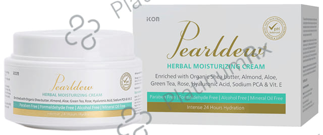 Pearldew Herbal Moisturizing Cream (50gm Each) 2 jar