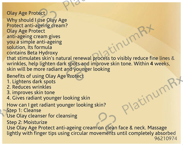 Olay Age Protect Anti-Ageing Cream 40 gm