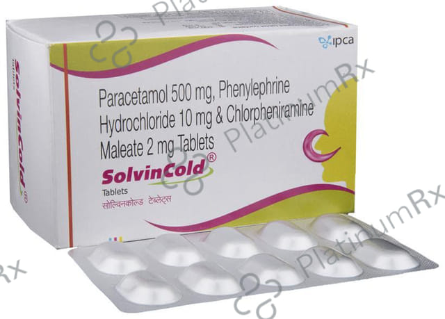 Solvin Cold Tablet 10s
