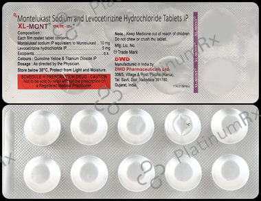 XL Mont 5mg/10mg Tablet