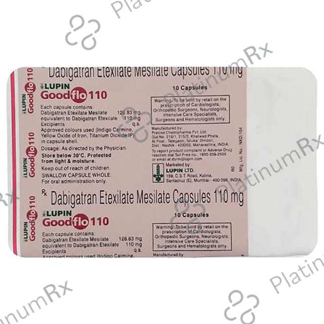 Goodflo 110mg Capsule 10s