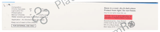 Smymax Mouth Ulcer Dental Gel