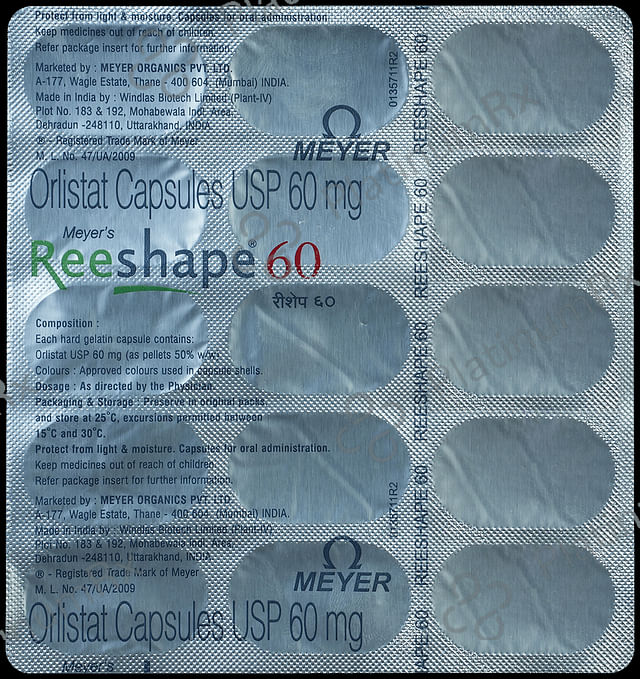 Reeshape 60mg Capsule 15s