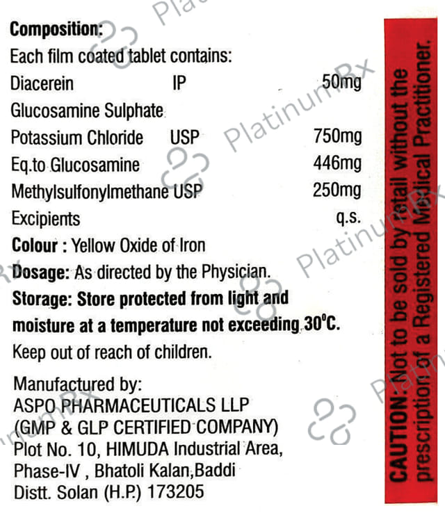 Glucovil DM 446mg Tablet 10s