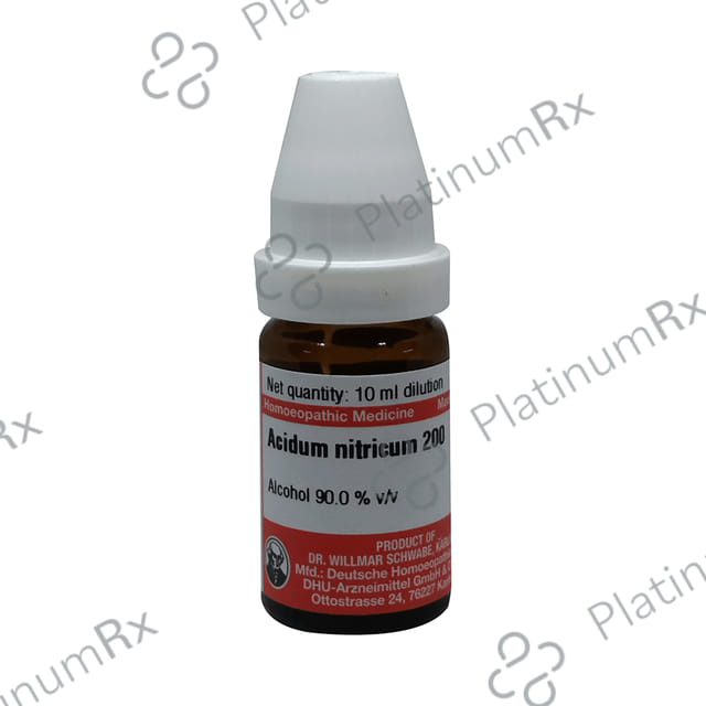 Dr Willmar Schwabe Germany Acidum Nitricum Dilution 200