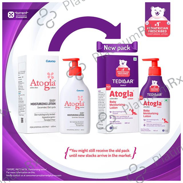 Curatio New Atogla Baby Moisturizing Lotion 400 Lotion