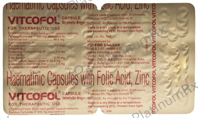Vitcofol Capsule 30s