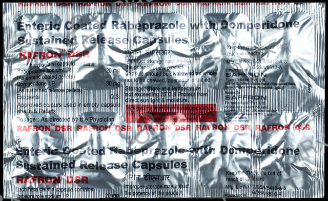 Rafron DSR 20/30mg Capsule 10s
