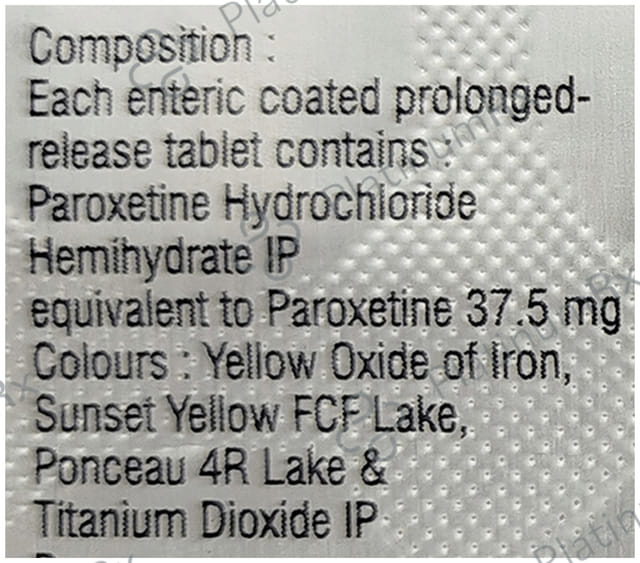 Paxotus 37.5mg Tablet PR 10s