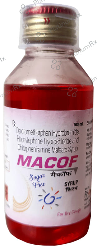 Macof Syrup Sugar Free