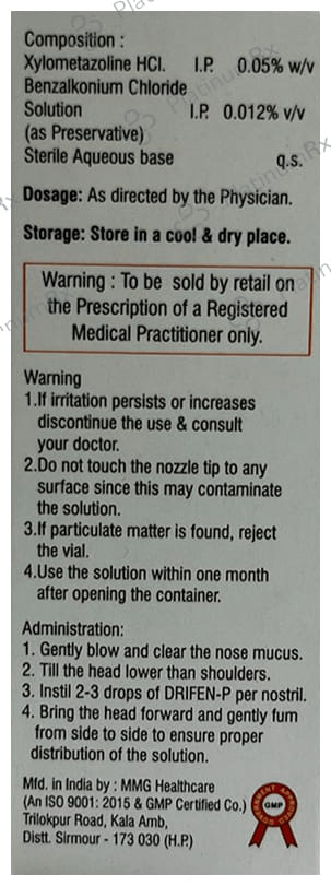 Drifen-P Nasal Drops