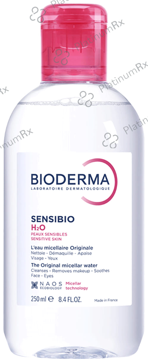 Bioderma Sensibio H2O Make-up Removing Micellar Water & Cleanser - For Sensitive Skin 250 ml
