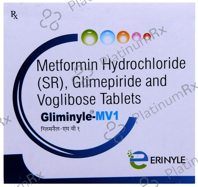 Gliminyle MV1 Tablet SR 15s