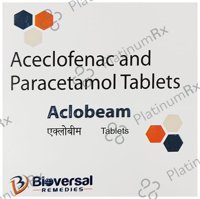 Aclobeam 100/325mg Tablet 10s