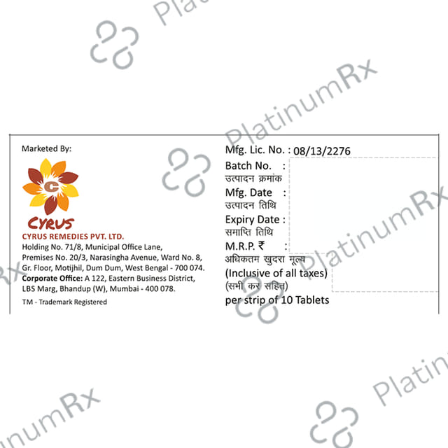 Fexirus 100mg Tablet