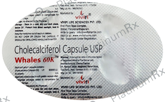 Whales 60K Softgel Capsule