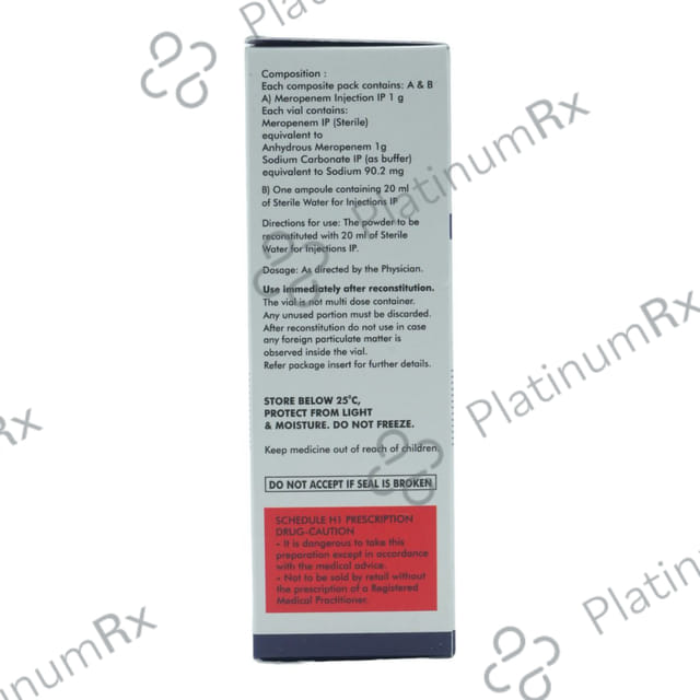 Meroject 1000mg Injection