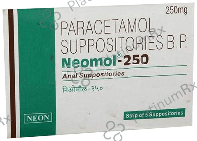 Neomol 250mg Anal Suppository 5s