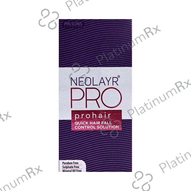 Neolayr Pro Prohair Quick Hair Fall Control Solution